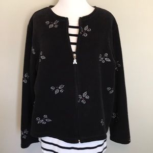 ❎DONATED❎ C&B Sport Holiday “Holly” Fleece Jacket